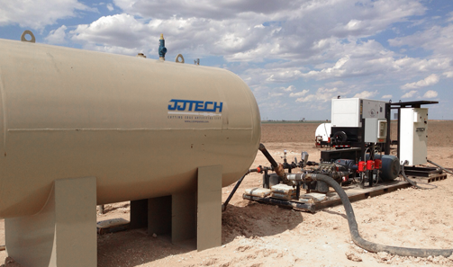 image of jj tech artificial lift system in the field image of jj tech artificial lift system in the field